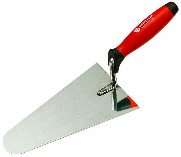 TRUELLE LISSEUSE INOX BOUT ROND 22CM MANCHE BI-MATIERE TALIAPLAST - 431302