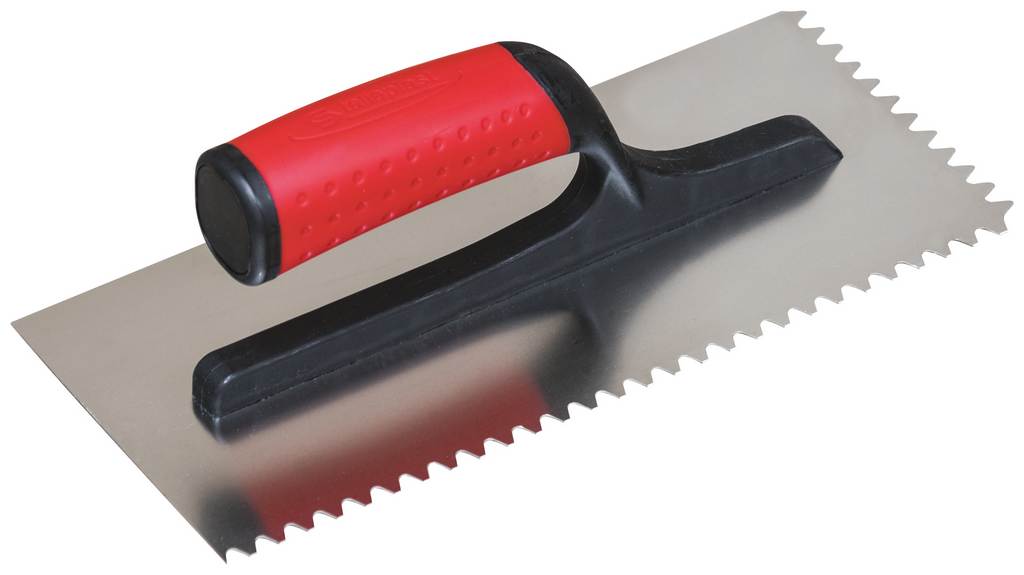 PLATOIR A COLLE INOX 28X12 MONTURE PA DENTS ISOCELES TALIAPLAST - 440124