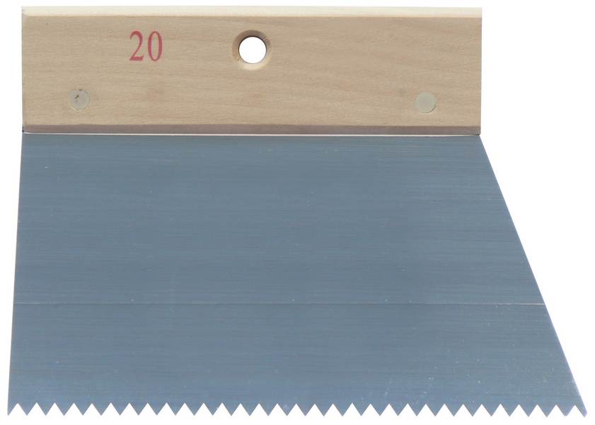 PEIGNE A COLLE 20CM DENTS ISOCELES 5MM TALIAPLAST - 440502