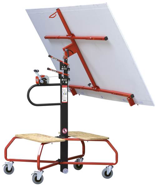 LEVE-PLAQUES 'TALIATOP' + 2 TABLETTES PORTE-OUTILS TALIAPLAST - 441154