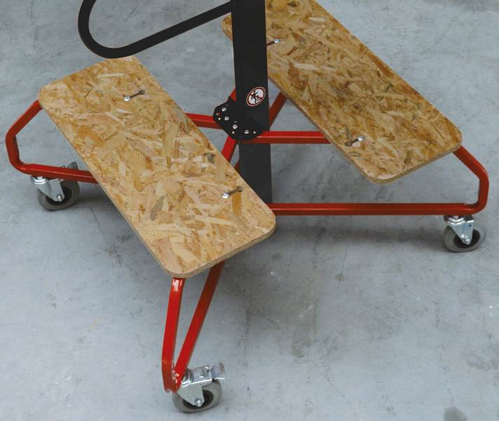 2 TABLETTES PORTE-OUTILS 80X30CM POUR 'TALIATOP' TALIAPLAST - 441189