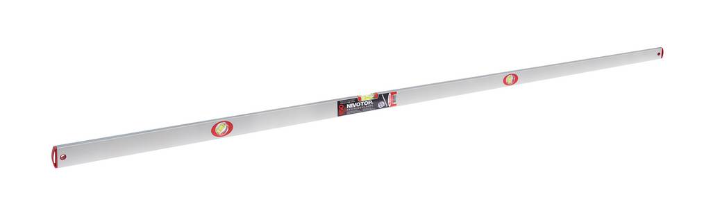 NIVEAU 'NIVOTOP' ALUMINIUM RECTANGULAIRE 3 FIOLES 150CM TALIAPLAST - 450607