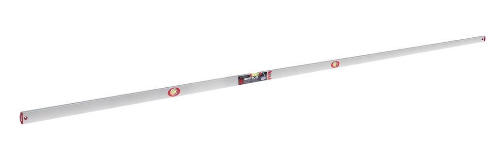 NIVEAU 'NIVOTOP' ALUMINIUM RECTANGULAIRE 3 FIOLES 200CM TALIAPLAST - 450608