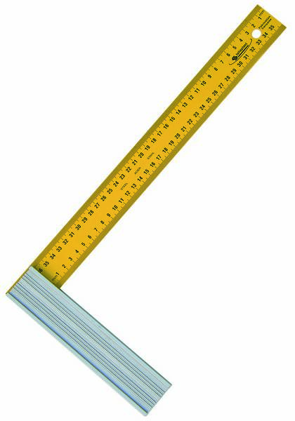 EQUERRE DROITE LAME ACIER TALON ALU 400MM TALIAPLAST - 460923