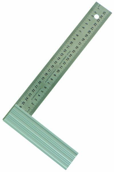 EQUERRE DROITE LAME INOX TALON ALU 400MM TALIAPLAST - 460927