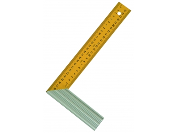 EQUERRE TALIAPLAST DROITE ET D'ONGLET LAME ACIER 300MM -460932