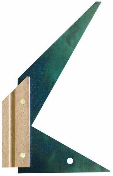 EQUERRE DOUBLE ONGLET 90°/60°/45° LAME ACIER 250MM TALIAPLAST - 460945