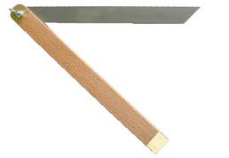 FAUSSE EQUERRE TALIAPLAST TALON BOIS 25CM 2 GARNITURES LAITON -460955