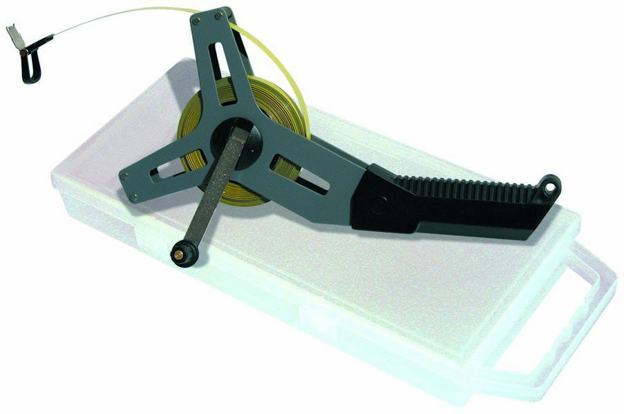 QUINTUPLE DECAMETRE RUBAN ACIER BOITIER ACIER TALIAPLAST - 490307