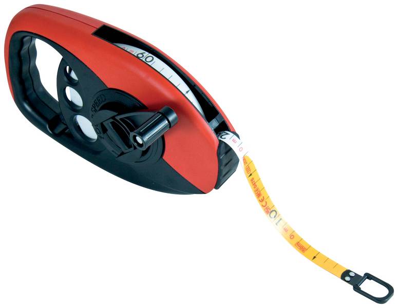 QUINTUPLE DECAMETRE PRO RUBAN FIBRE BOITIER BI-MATIERE TALIAPLAST - 490319