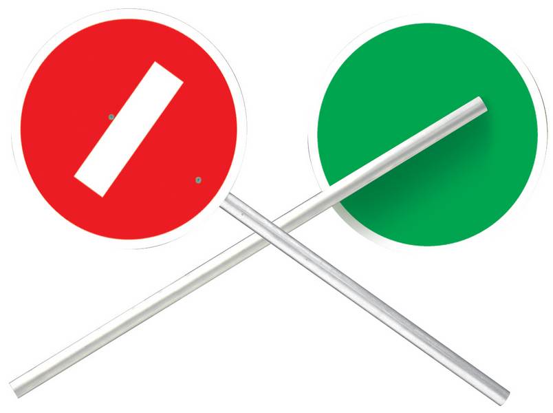 PANNEAU K10 D.50CM L.1,2M (RETROREFLECHISSANT) TALIAPLAST - 520214