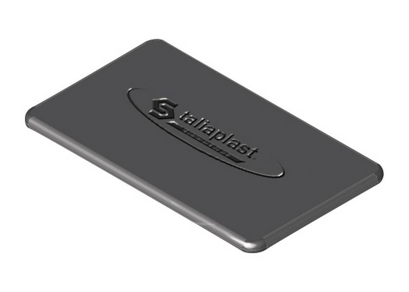 BOUCHON NOIR POUR POTEAU 80X40MM TALIAPLAST - 521819