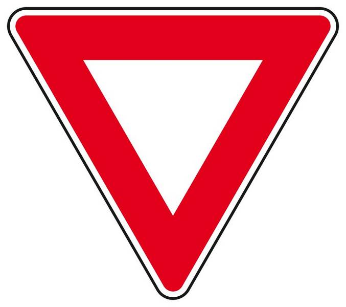 AB3a-700-Classe 1-Cédez le passage TALIAPLAST - 523102