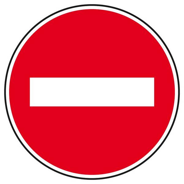 B1-450-Classe 1-Sens interdit TALIAPLAST - 523501