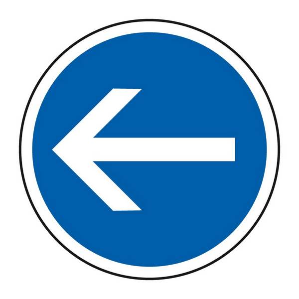 B21-2-450-Classe 1-Obligation de tourner à gauche TALIAPLAST - 523509