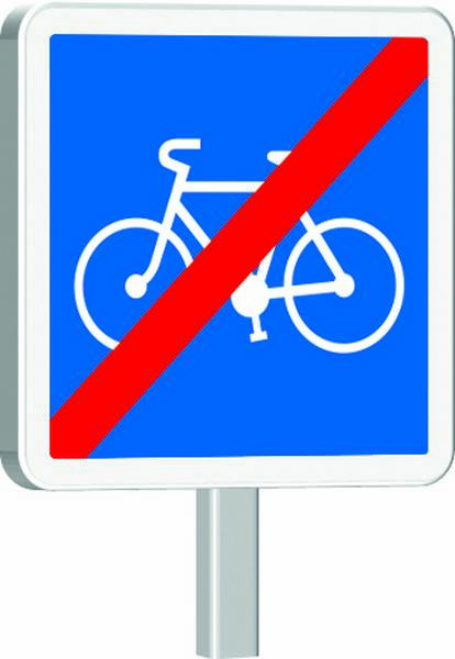 C114-500x500-Classe 1-Fin de piste ou bande cyclable TALIAPLAST - 523932