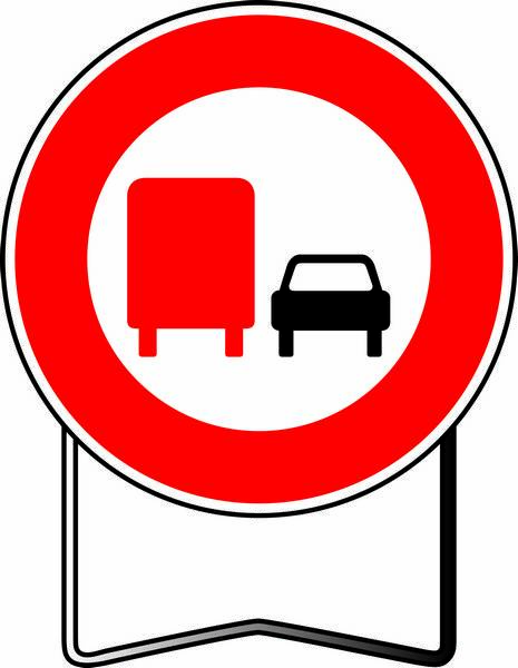 B3a 850 C2 CAMION INTERDICTION DE DOUBLER TALIAPLAST - 524106