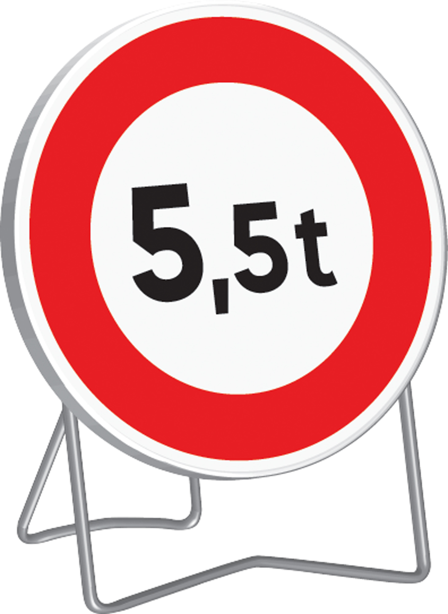 Panneau Interdiction de circuler TALIAPLAST T B13 650 mm classe T1 - 524411