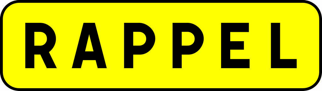 KM9 C2 900 JAUNE RAPPEL TALIAPLAST - 525103