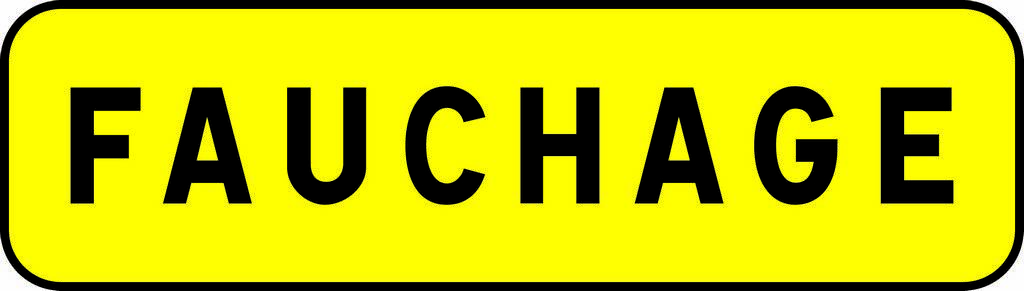 KM9 C2 900 JAUNE FAUCHAGE TALIAPLAST - 525111