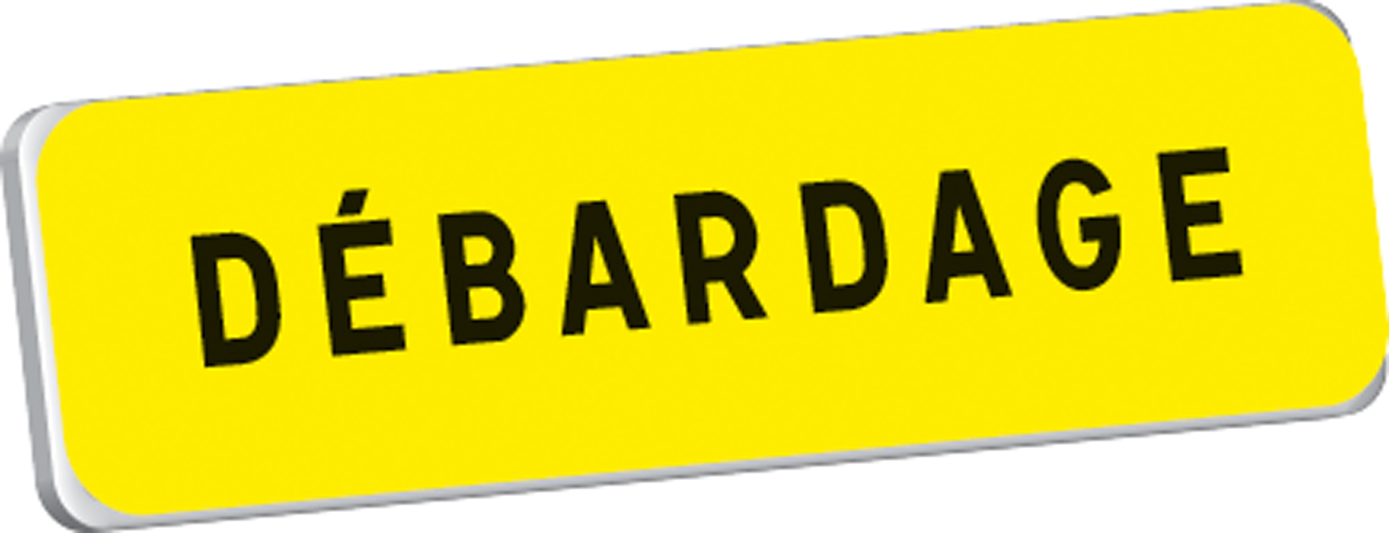 Panonceau Débardage KM9 classe T1 700 x 200 TALIAPLAST - 525324