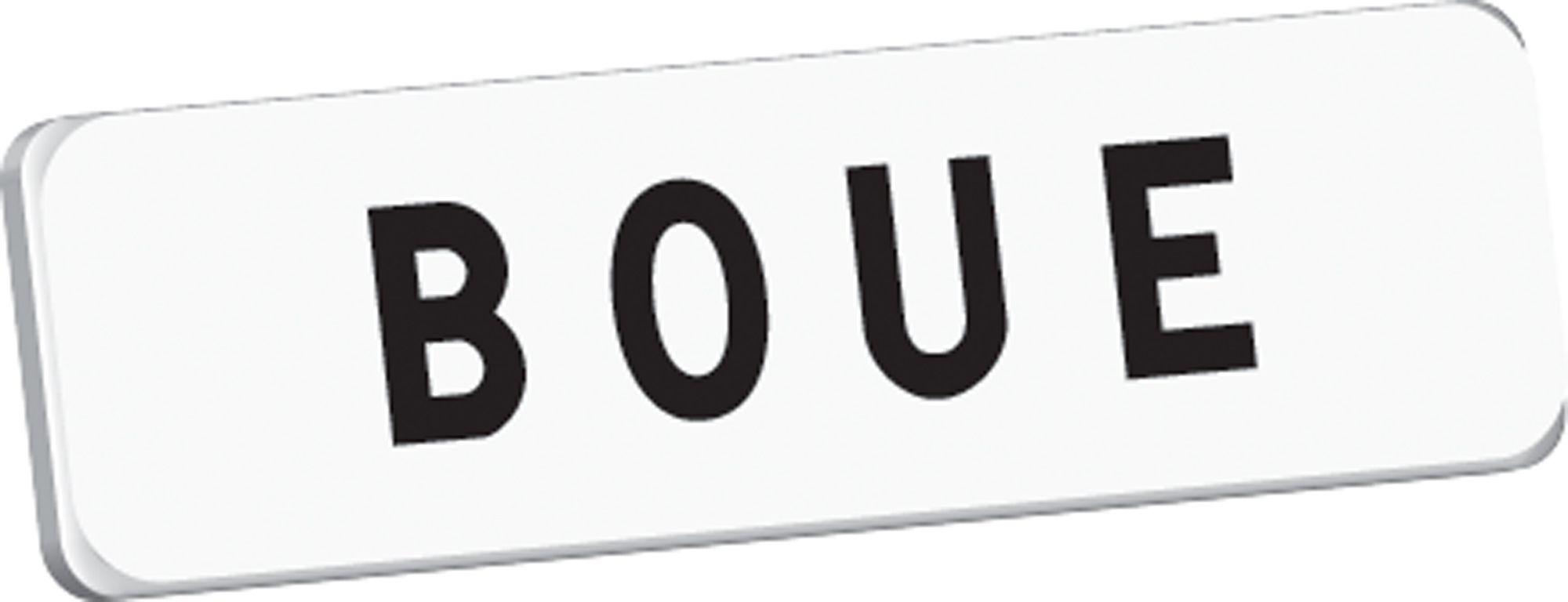 Panonceau BOUE M9 classe T1 700 x 200 TALIAPLAST - 525350