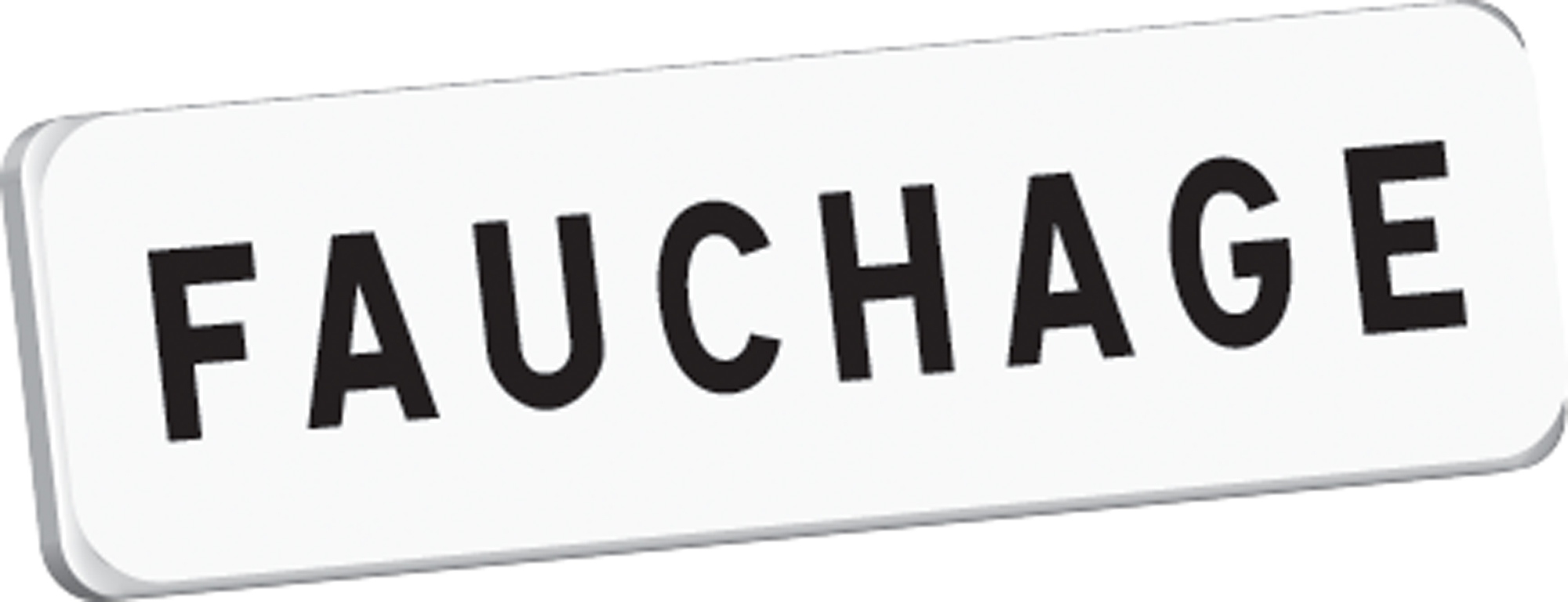 Panonceau FAUCHAGE M9 classe T1 700 x 200 TALIAPLAST - 525351