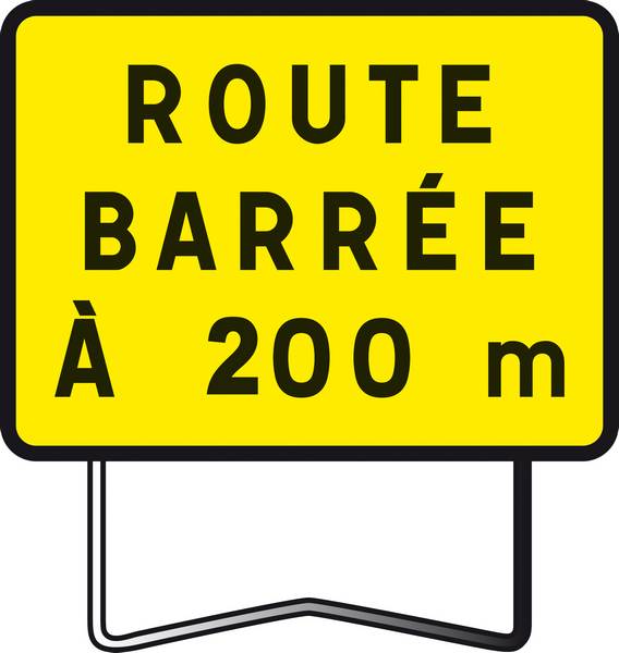 KC1 C2 ROUTE BARREE A 200M TALIAPLAST - 525702