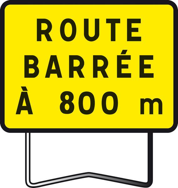 KC1 C2 ROUTE BARREE A 800M TALIAPLAST - 525708