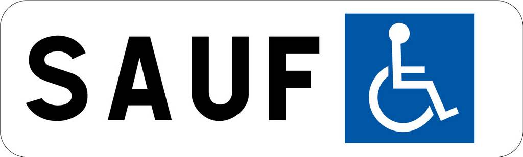 M6h-500X150-Classe 2-Réservé handicapés G.I.C et G.I.G TALIAPLAST - 525843