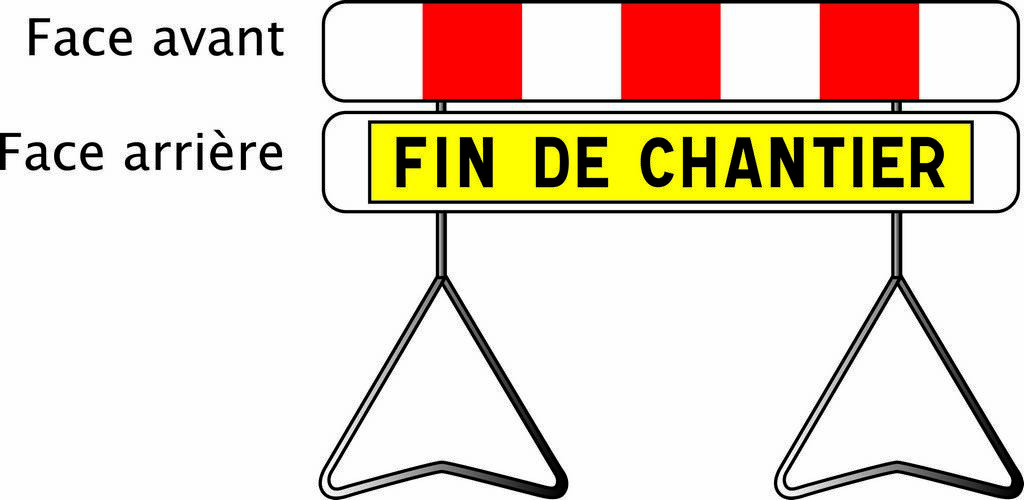 K2 C2 1400 SIGNALISATION DE POSITION DE TRAVAUX TALIAPLAST - 526501