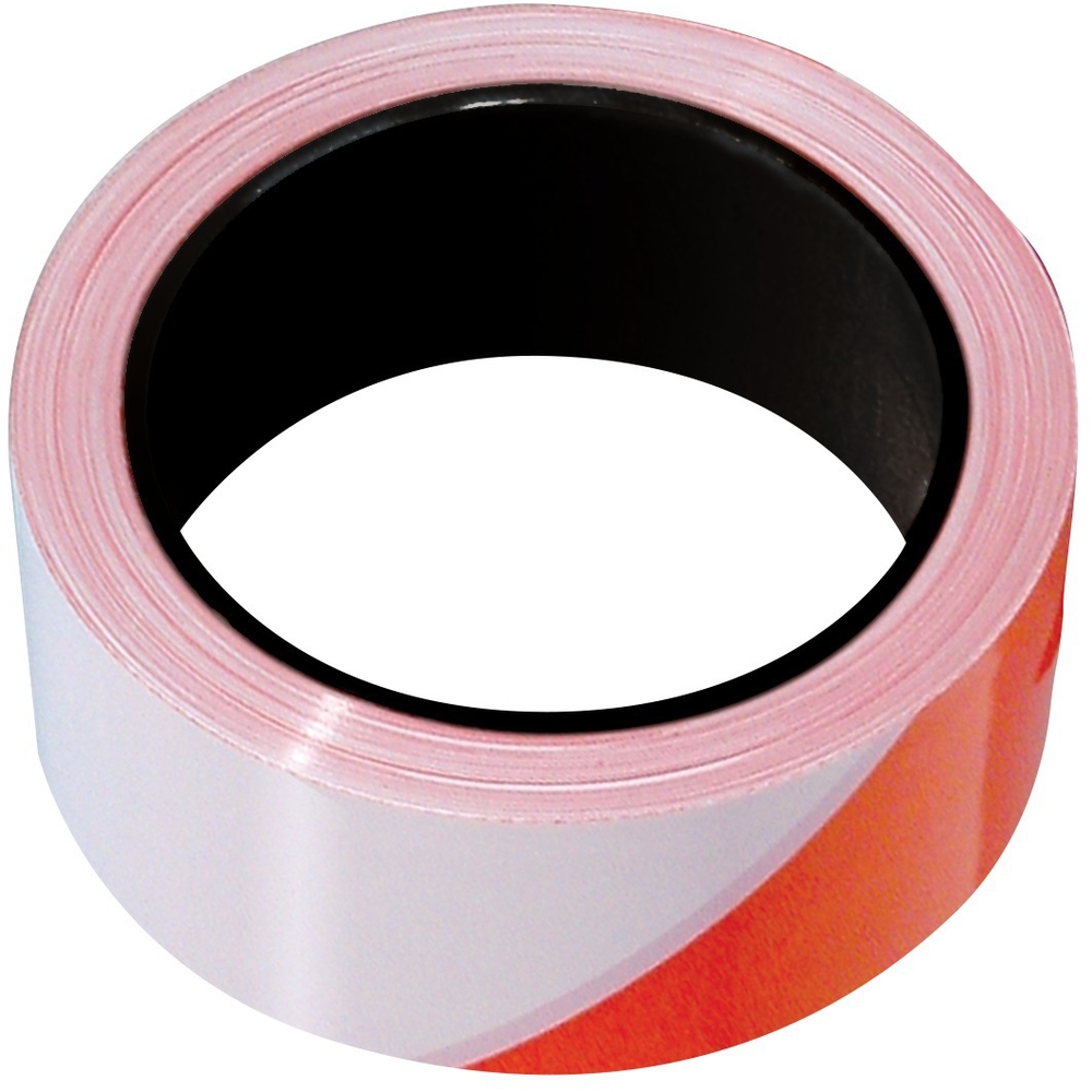 Ruban Rubaplast rouge blanc 100mx50mm TALIAPLAST - 540304