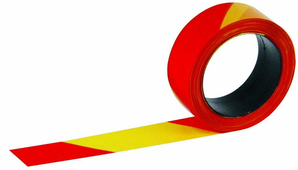 RUBALISE 'RUBAPLAST' ROUGE JAUNE 100MX50MM TALIAPLAST - 540309