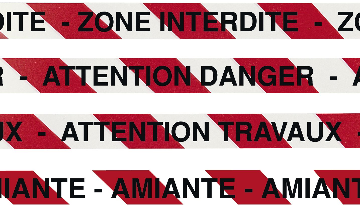 RUBAN 'ATTENTION DANGER' TALIAPLAST 500MX75MM - 545906