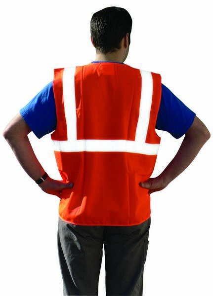 GILET ORANGE CLASSE 2 BAUDRIER TALIAPLAST - 550555