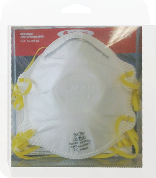 Masque ffp1(sl) anti-poussieres
