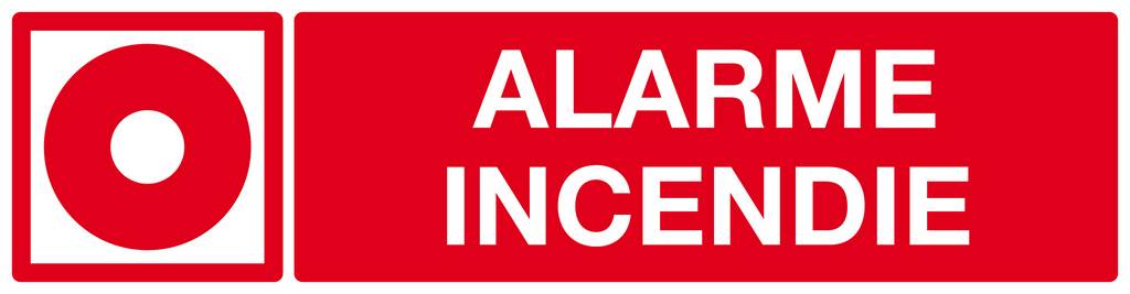 ALARME INCENDIE 200x52mm TALIAPLAST - 620106