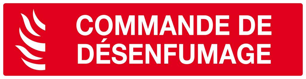 COmmANDE DE DESENFUMAGE 200x52mm TALIAPLAST - 620117