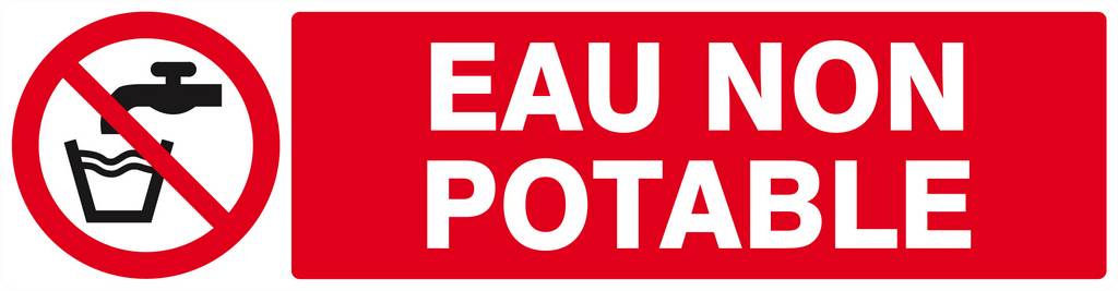 Panneau rigide EAU NON POTABLE 200x52mm TALIAPLAST - 620214