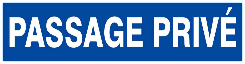 Panneau rigide PASSAGE PRIVE 200x52mm TALIAPLAST - 620635