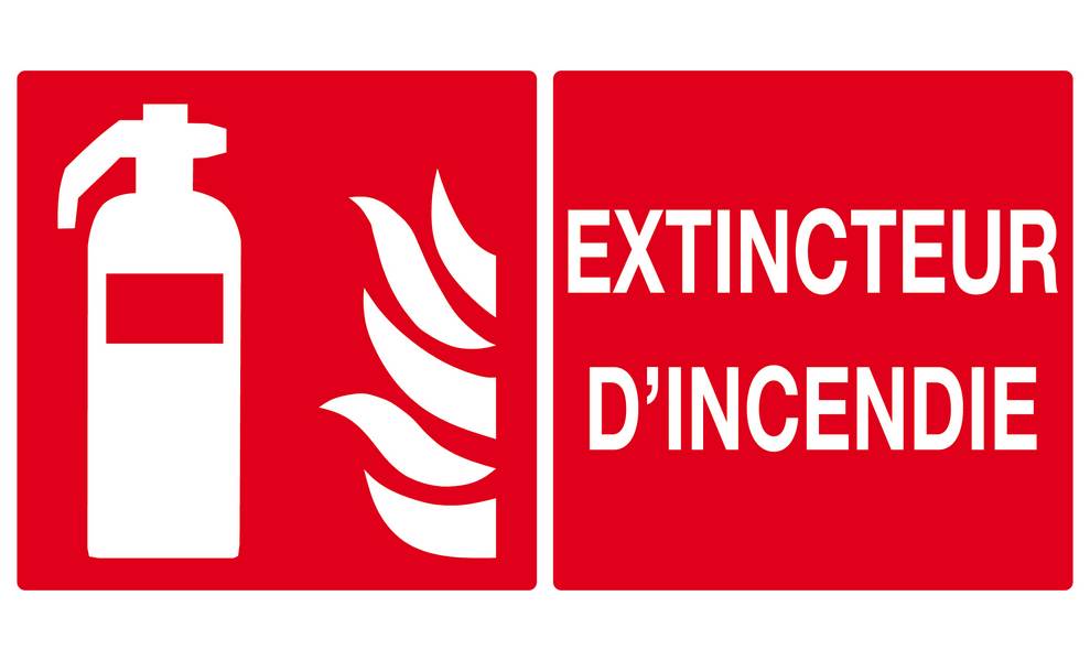 EXTINCTEUR D'INCENDIE 330x200mm TALIAPLAST - 621101