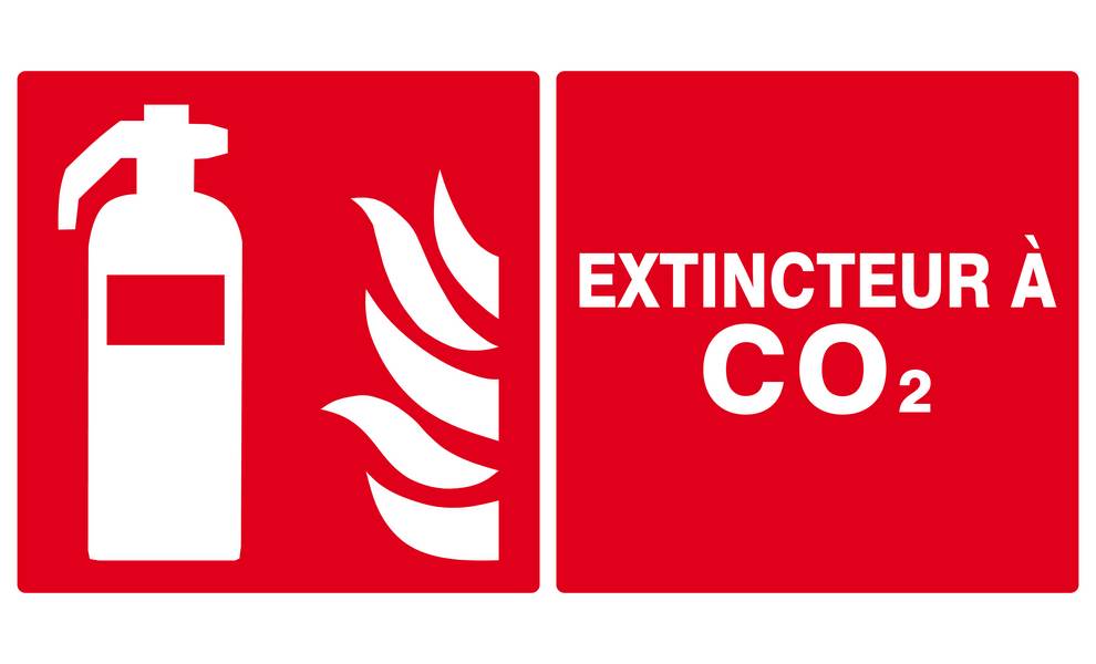 EXTINCTEUR A CO2 330x200mm TALIAPLAST - 621107