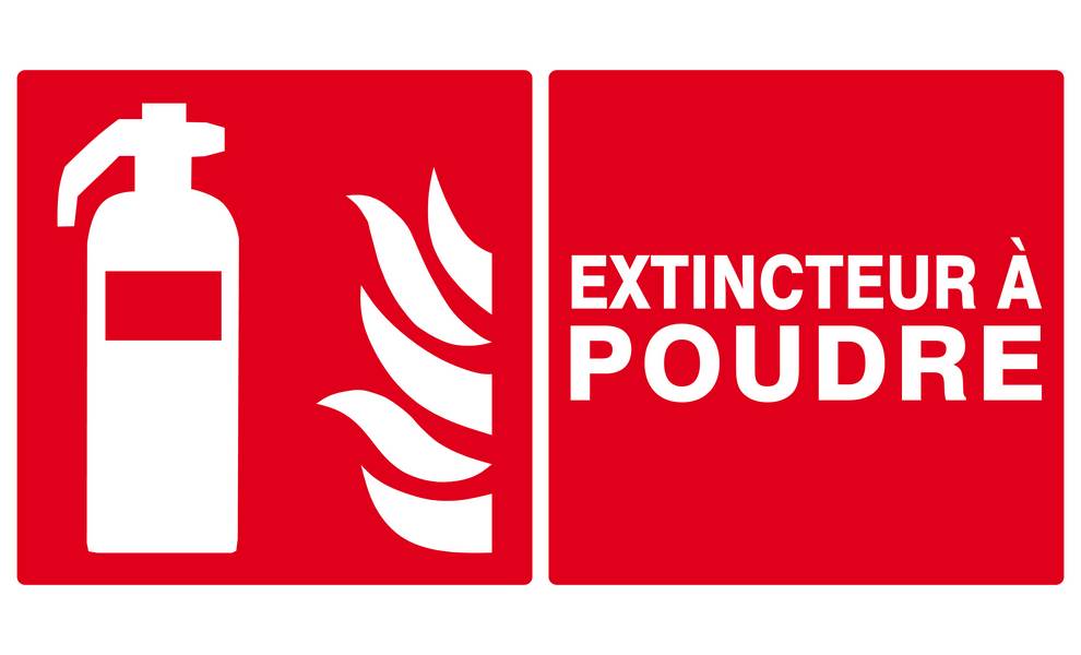 EXTINCTEUR A POUDRE 330x200mm TALIAPLAST - 621109