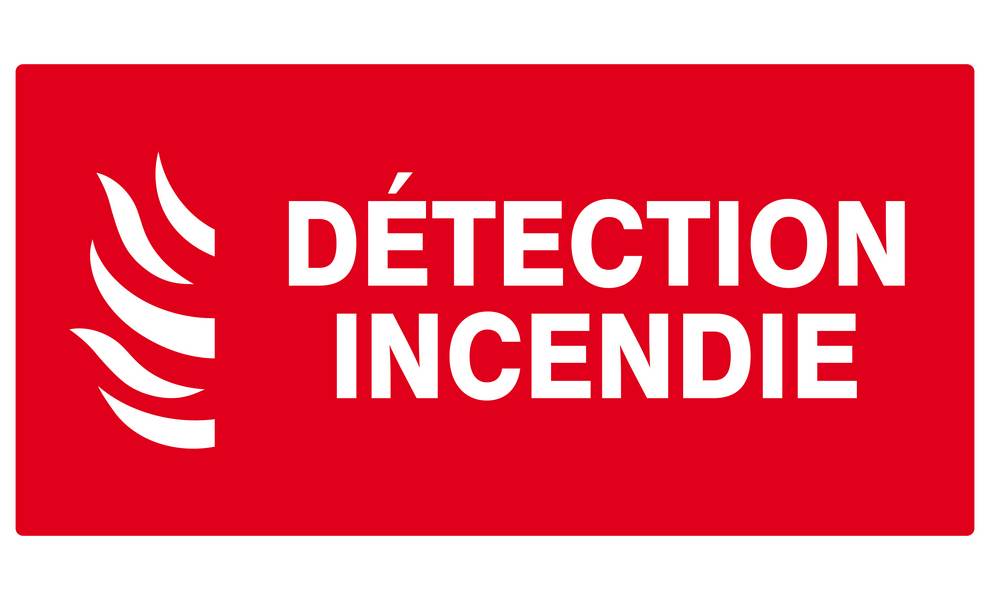 DETECTION INCENDIE 330x200mm TALIAPLAST - 621114