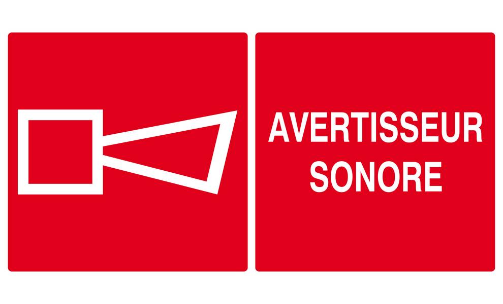 AVERTISSEUR SONORE 330x200mm TALIAPLAST - 621127
