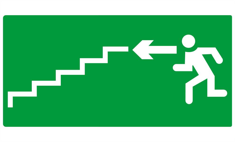 ESCALIER DESCENDANT A GAUCHE 330x200mm TALIAPLAST - 621428