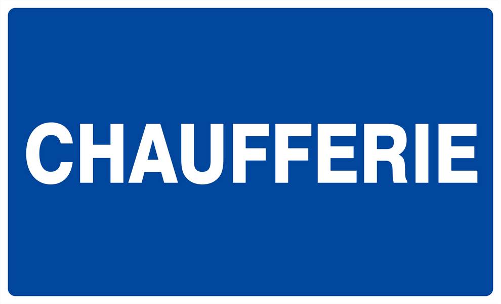 Panneau rigide CHAUFFERIE 330x200mm TALIAPLAST - 621611