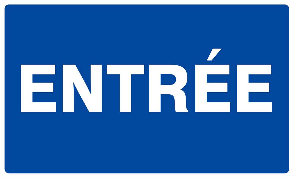 Panneau rigide ENTREE 330x200mm TALIAPLAST - 621614