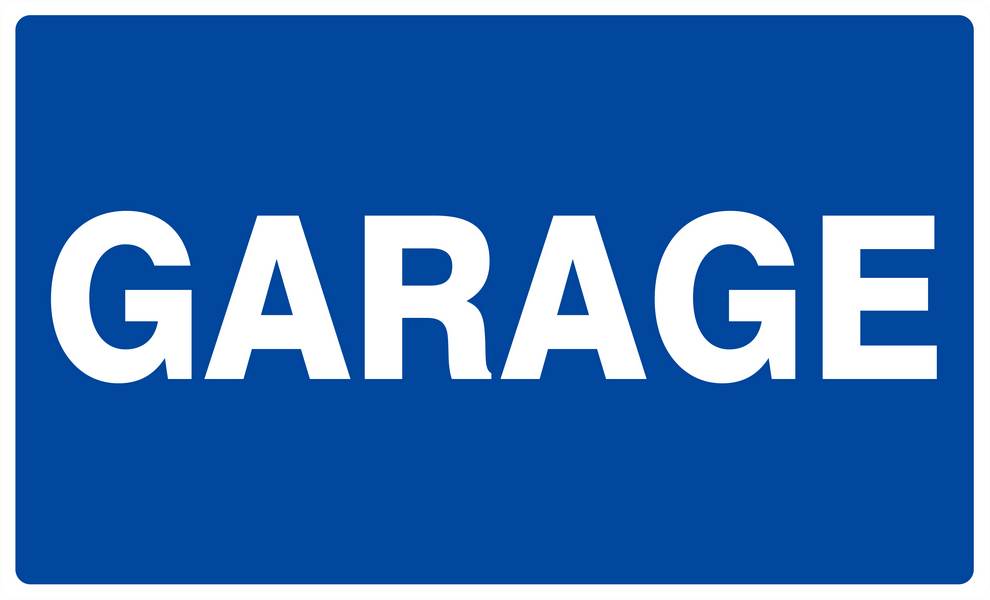 Panneau rigide GARAGE 330x200mm TALIAPLAST - 621621