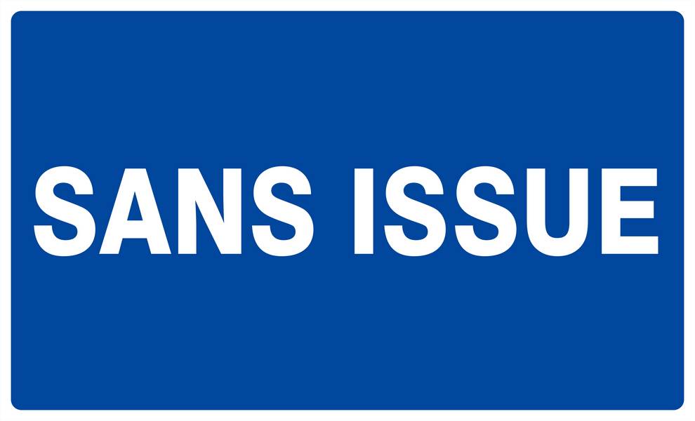 Panneau rigide SANS ISSUE 330x200mm TALIAPLAST - 621627